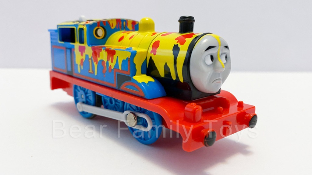 きかんしゃトーマス トーマス プラレール ペンキトーマス Thomas & Friends Trackmaster paint Thomas Makes a Mess1