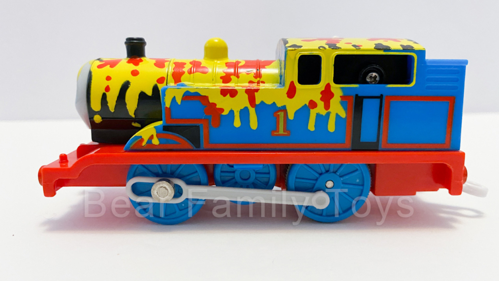 きかんしゃトーマス トーマス プラレール ペンキトーマス Thomas & Friends Trackmaster paint Thomas Makes a Mess4